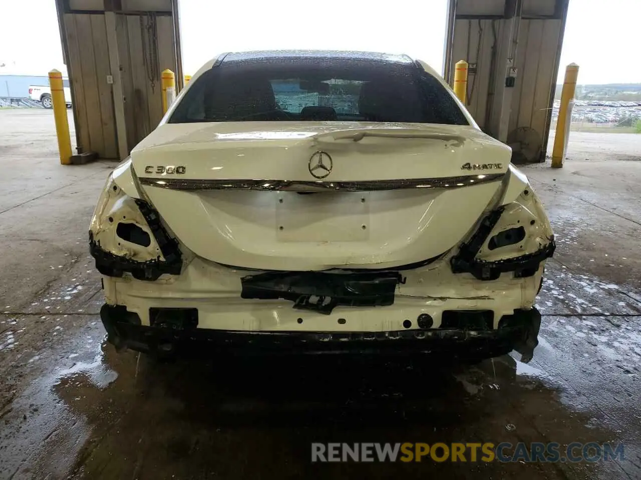 6 Photograph of a damaged car 55SWF8EB3KU314116 MERCEDES-BENZ C-CLASS 2019
