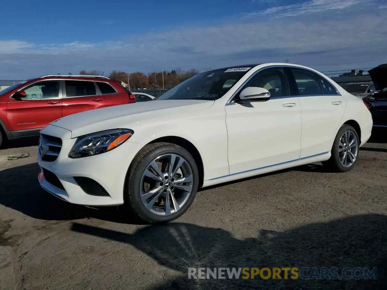 1 Photograph of a damaged car 55SWF8EB4KU284690 MERCEDES-BENZ C-CLASS 2019