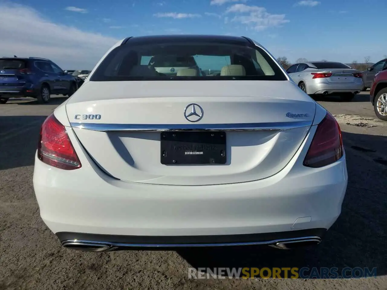 6 Photograph of a damaged car 55SWF8EB4KU284690 MERCEDES-BENZ C-CLASS 2019