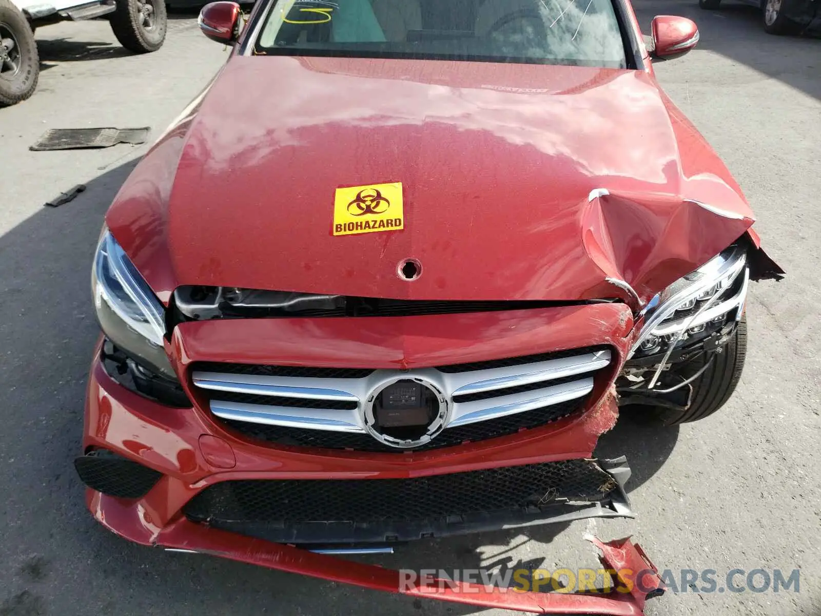 7 Photograph of a damaged car 55SWF8EB4KU291011 MERCEDES-BENZ C CLASS 2019