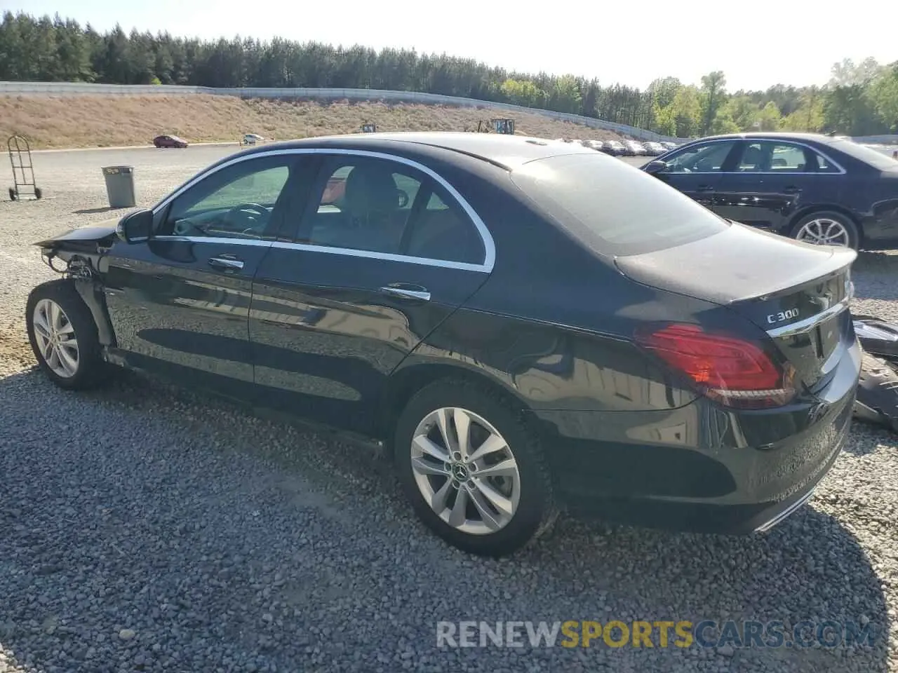 2 Photograph of a damaged car 55SWF8EB4KU307577 MERCEDES-BENZ C-CLASS 2019