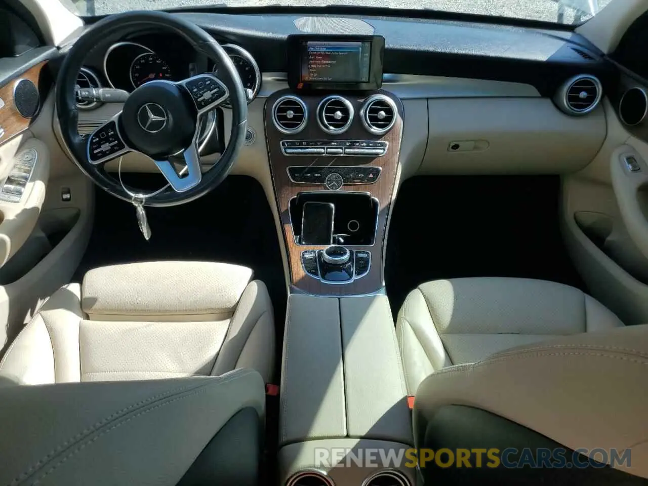 8 Photograph of a damaged car 55SWF8EB4KU307577 MERCEDES-BENZ C-CLASS 2019