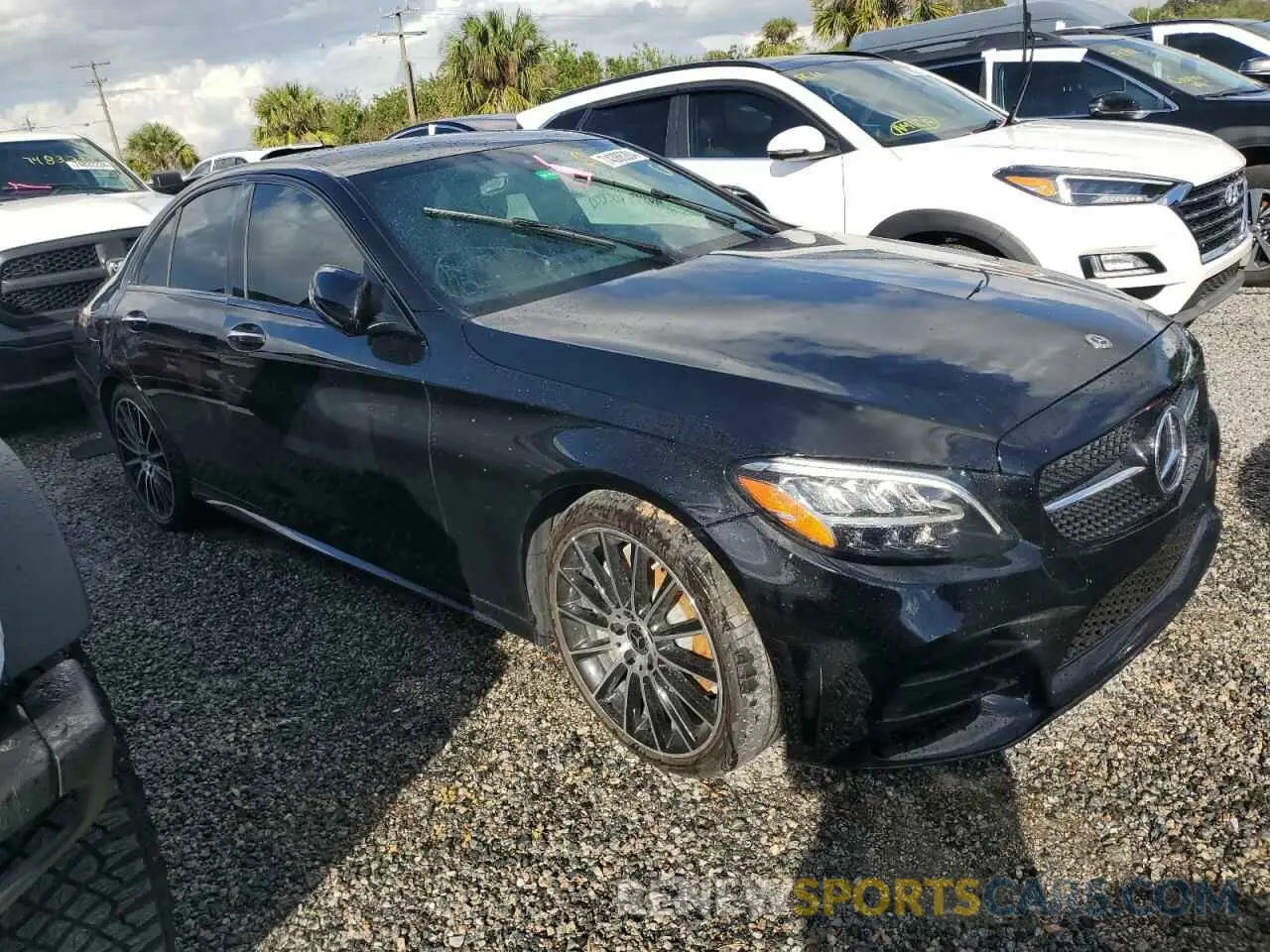 4 Фотография поврежденного автомобиля 55SWF8EB4KU315002 MERCEDES-BENZ C-CLASS 2019