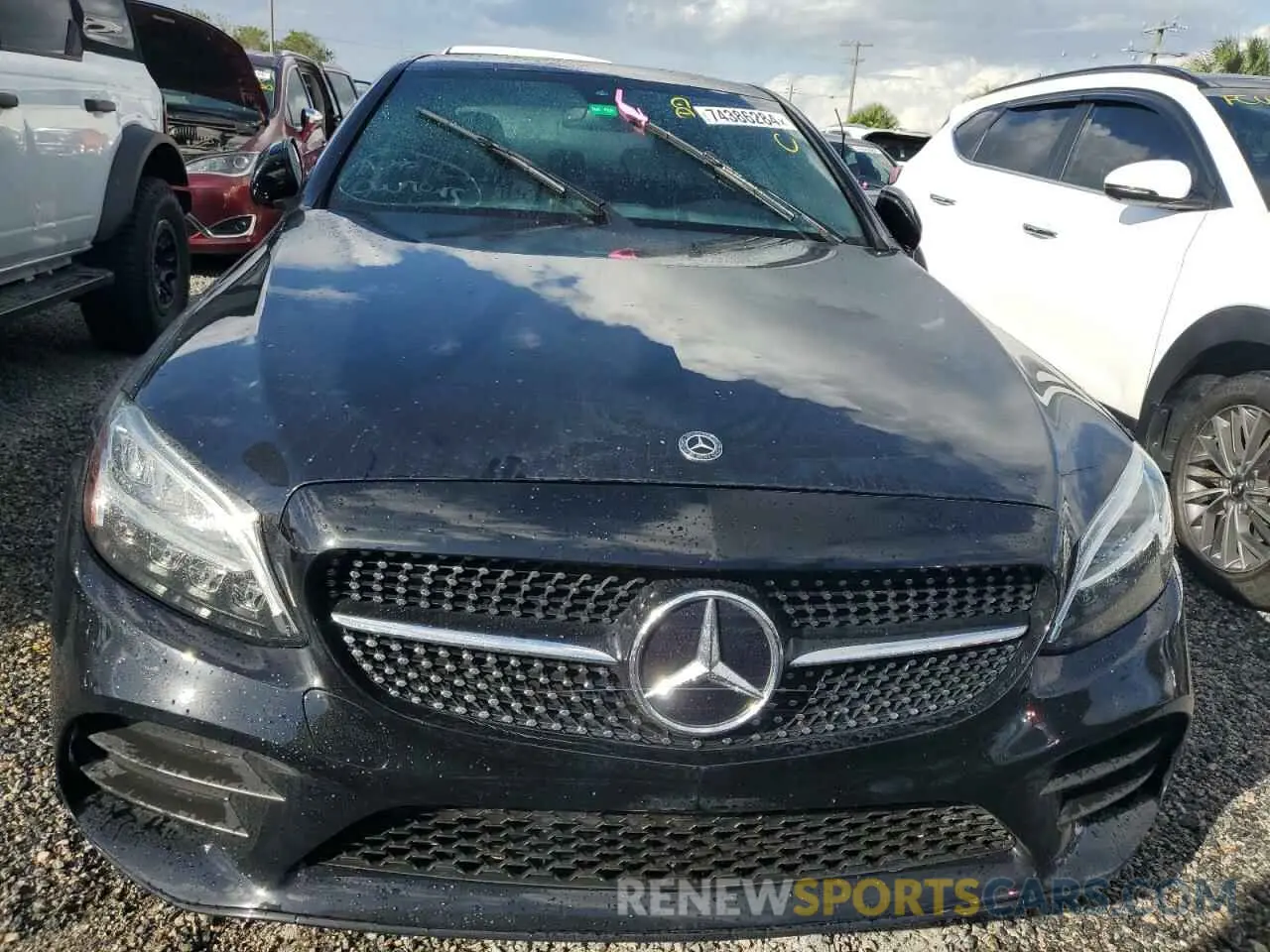 5 Фотография поврежденного автомобиля 55SWF8EB4KU315002 MERCEDES-BENZ C-CLASS 2019
