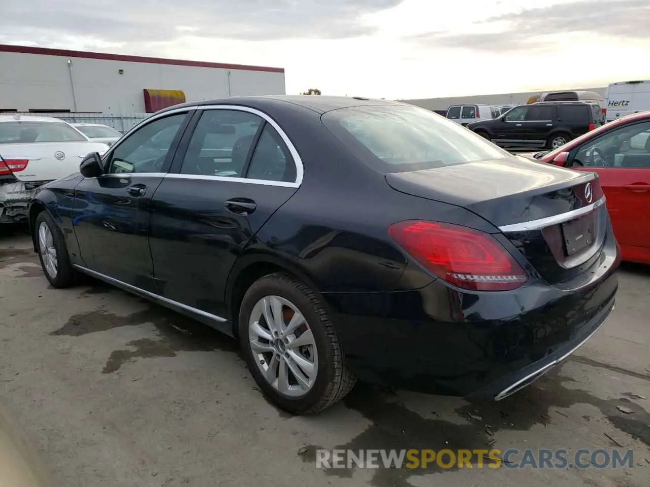 2 Фотография поврежденного автомобиля 55SWF8EB4KU316358 MERCEDES-BENZ C-CLASS 2019