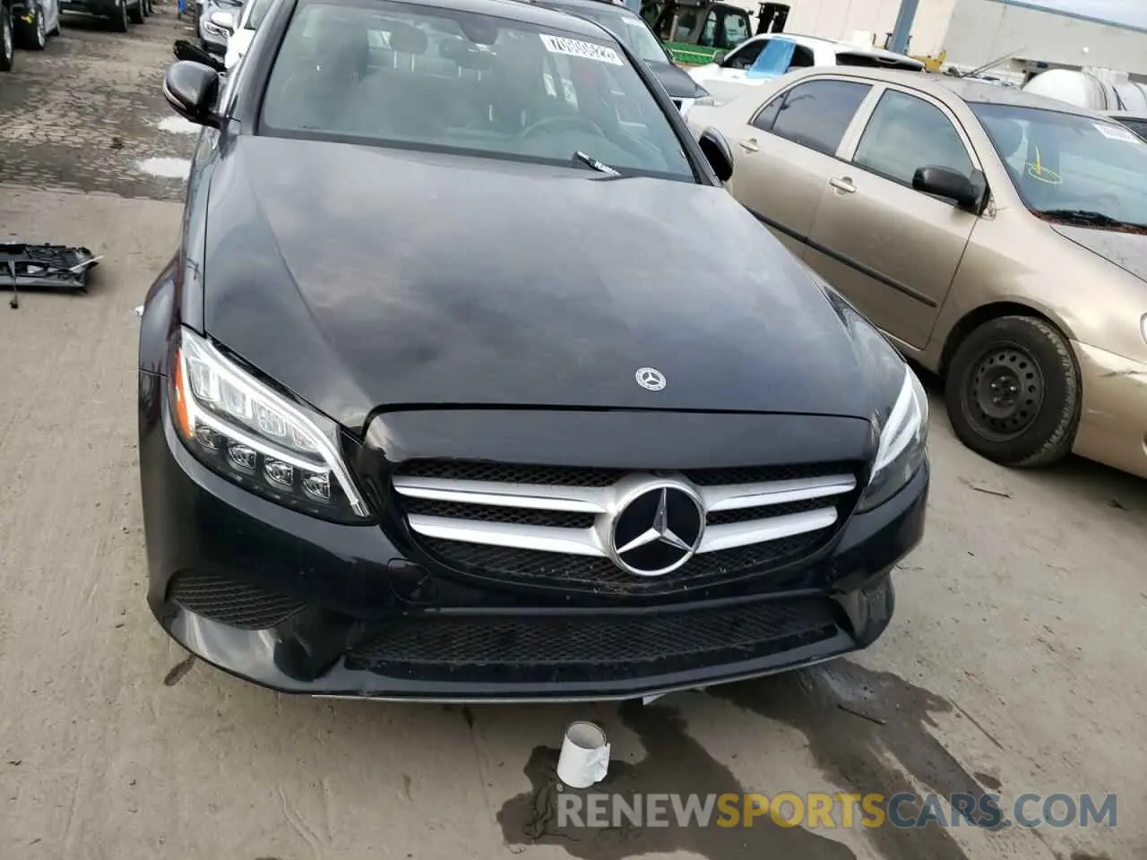 5 Фотография поврежденного автомобиля 55SWF8EB4KU316358 MERCEDES-BENZ C-CLASS 2019