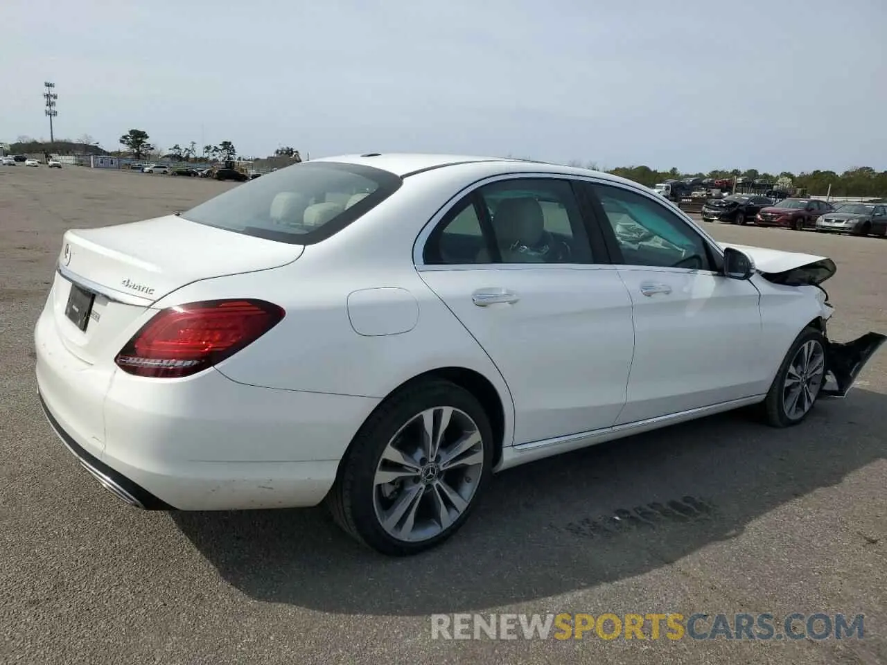 3 Фотография поврежденного автомобиля 55SWF8EB5KU292748 MERCEDES-BENZ C-CLASS 2019