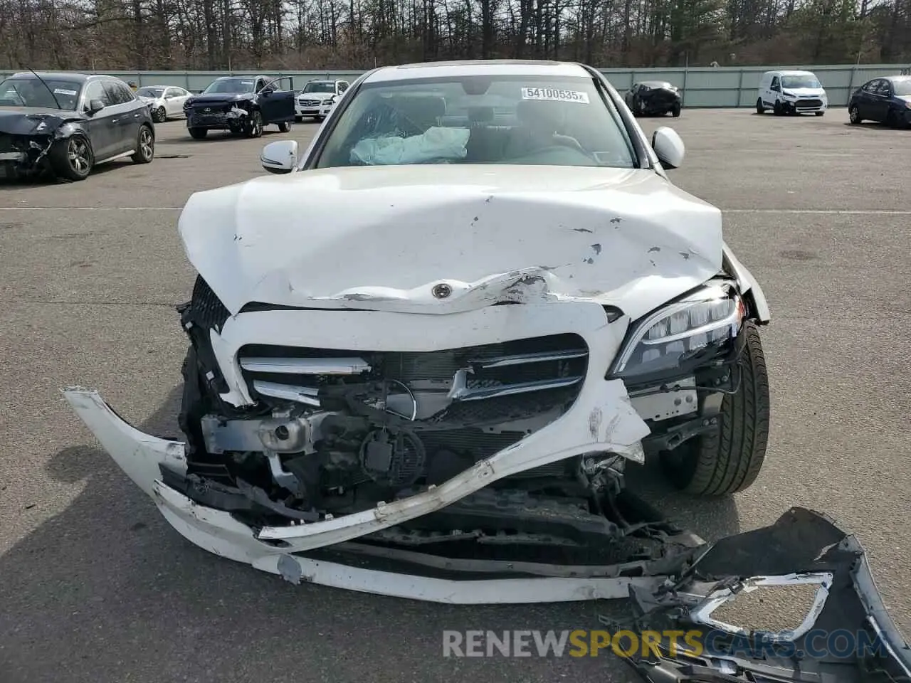 5 Фотография поврежденного автомобиля 55SWF8EB5KU292748 MERCEDES-BENZ C-CLASS 2019