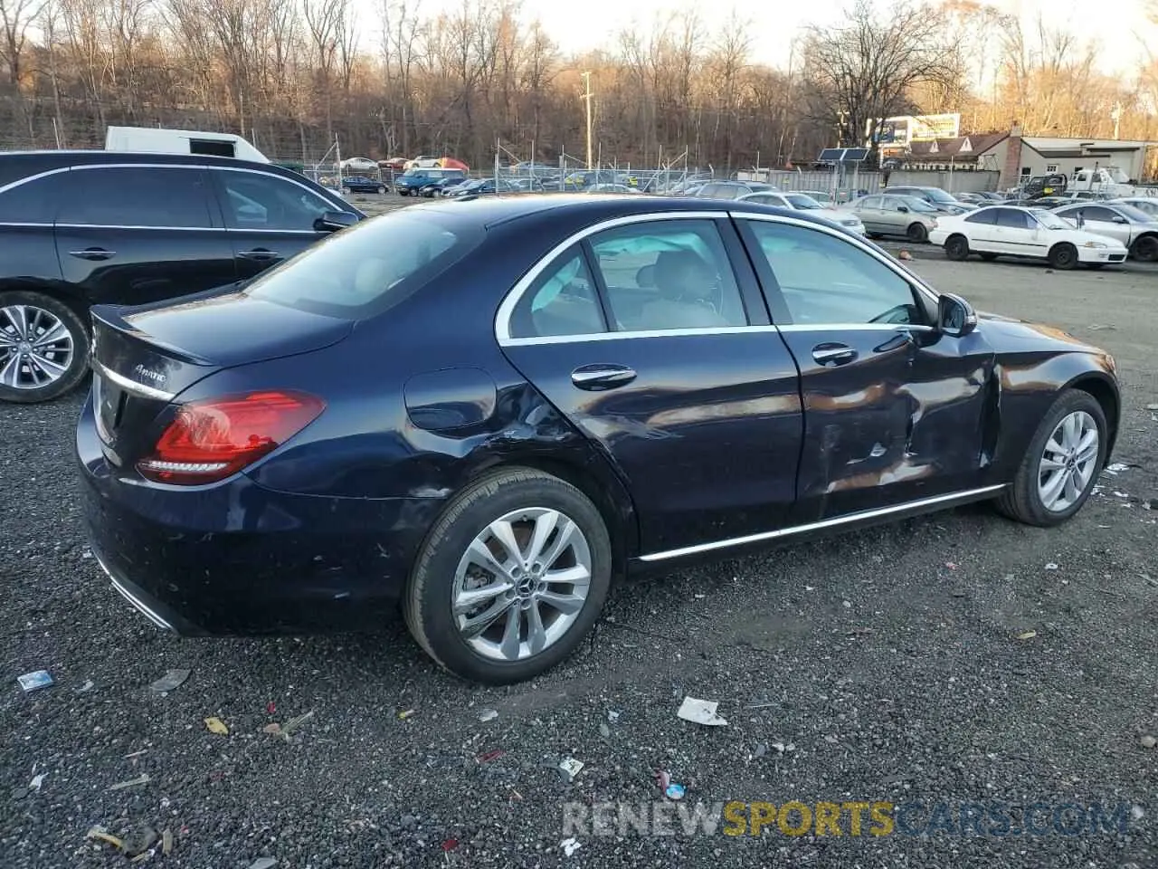 3 Photograph of a damaged car 55SWF8EB6KU290877 MERCEDES-BENZ C-CLASS 2019