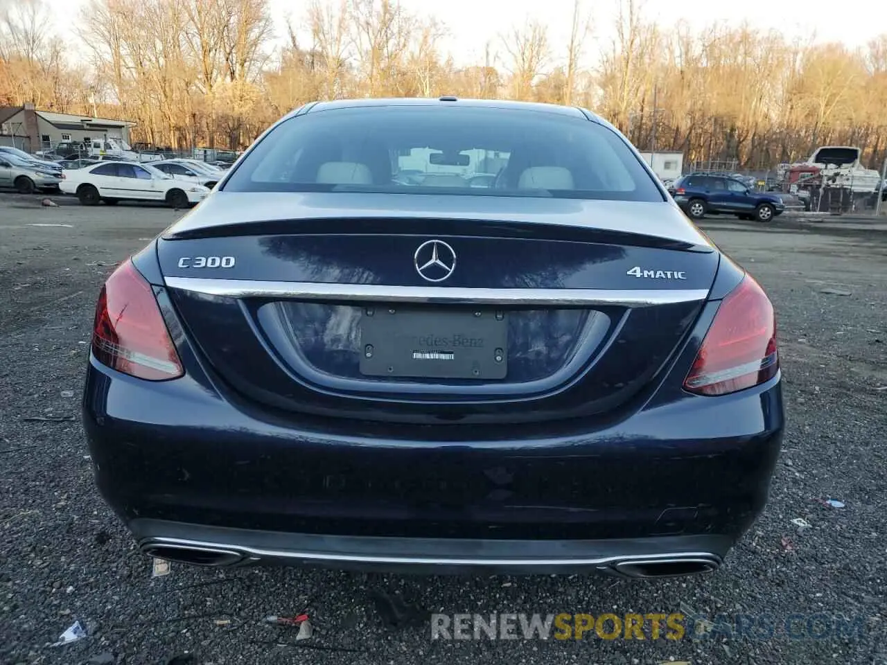 6 Photograph of a damaged car 55SWF8EB6KU290877 MERCEDES-BENZ C-CLASS 2019