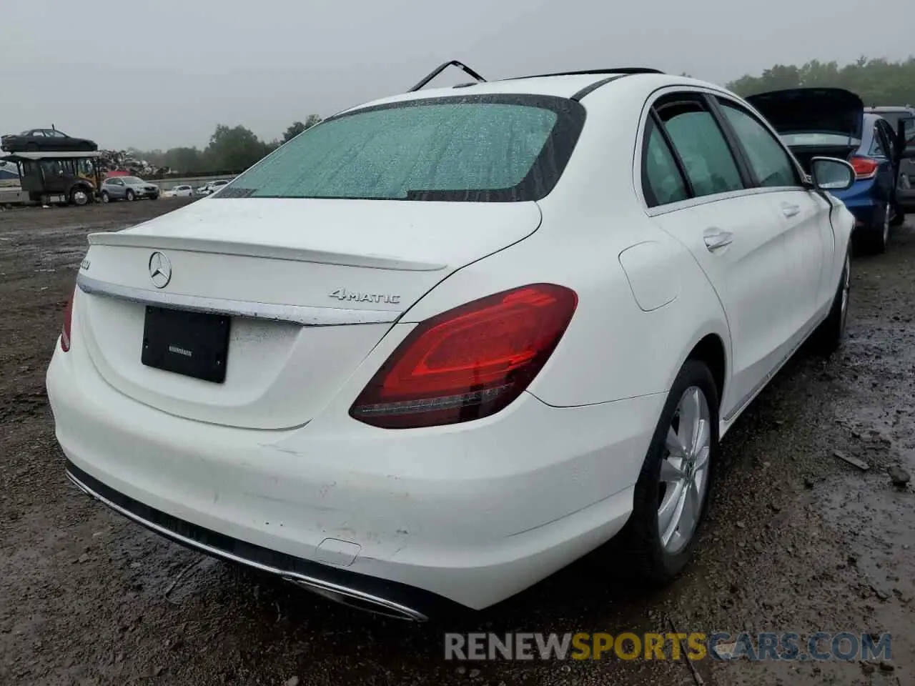 4 Photograph of a damaged car 55SWF8EB6KU312795 MERCEDES-BENZ C-CLASS 2019