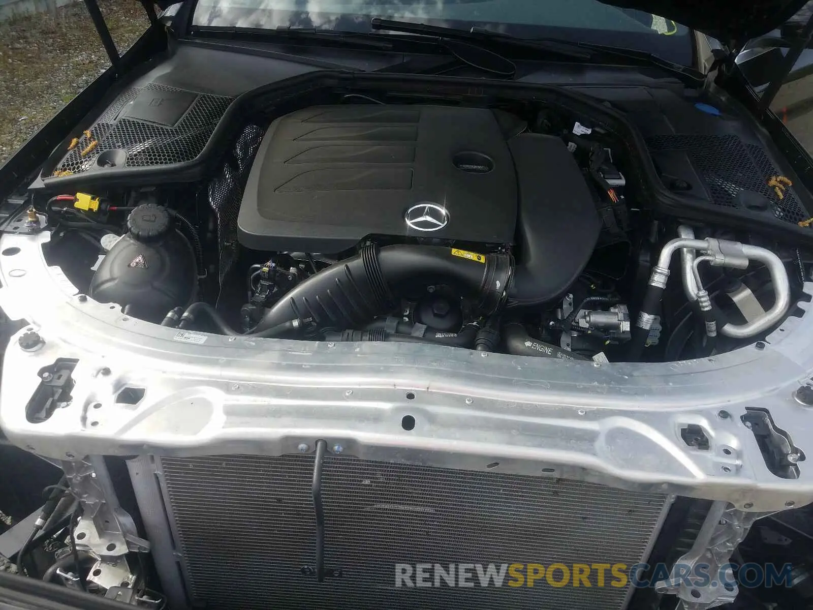 7 Photograph of a damaged car 55SWF8EB7KU293254 MERCEDES-BENZ C CLASS 2019