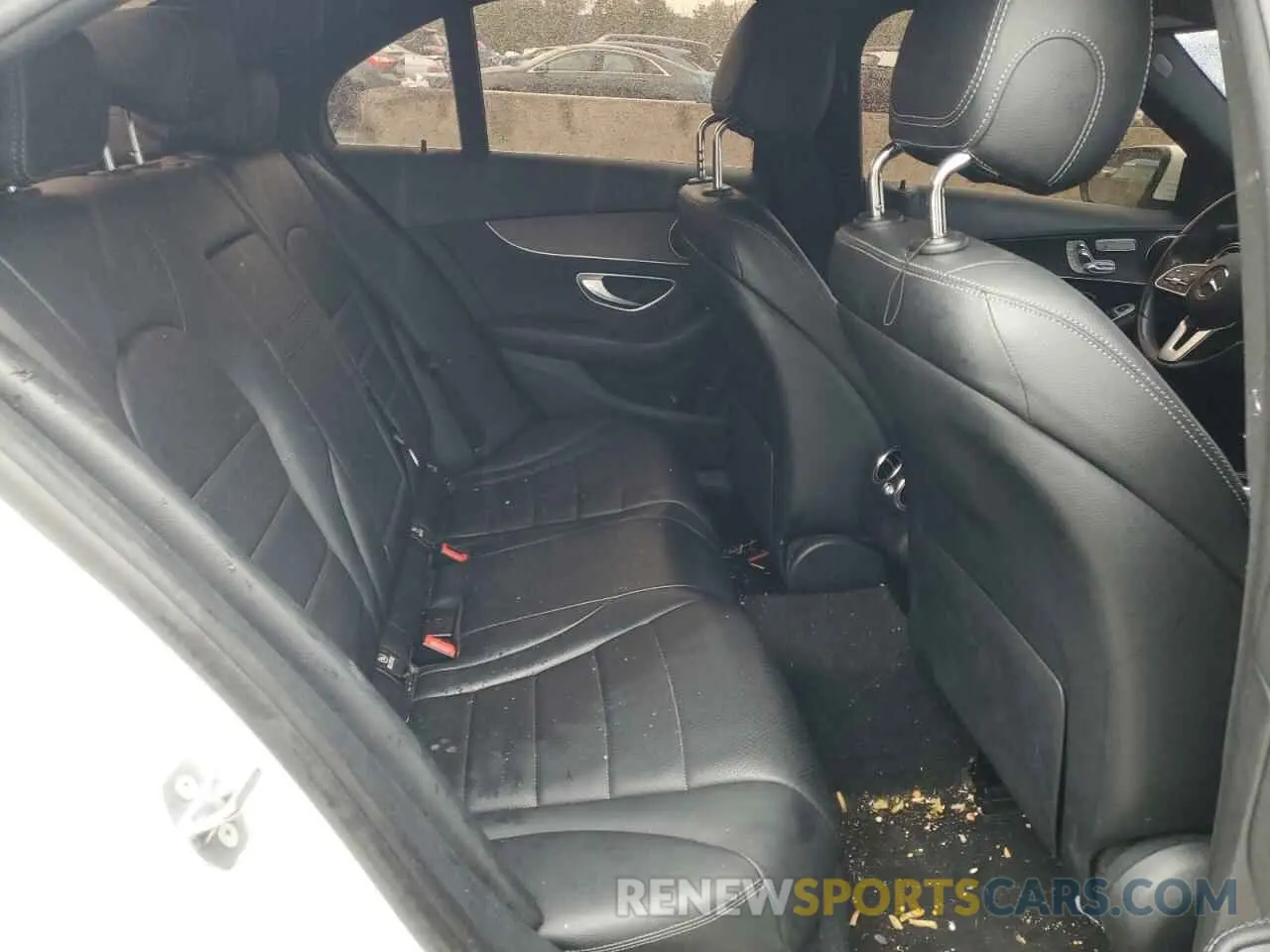 10 Photograph of a damaged car 55SWF8EB7KU299314 MERCEDES-BENZ C-CLASS 2019