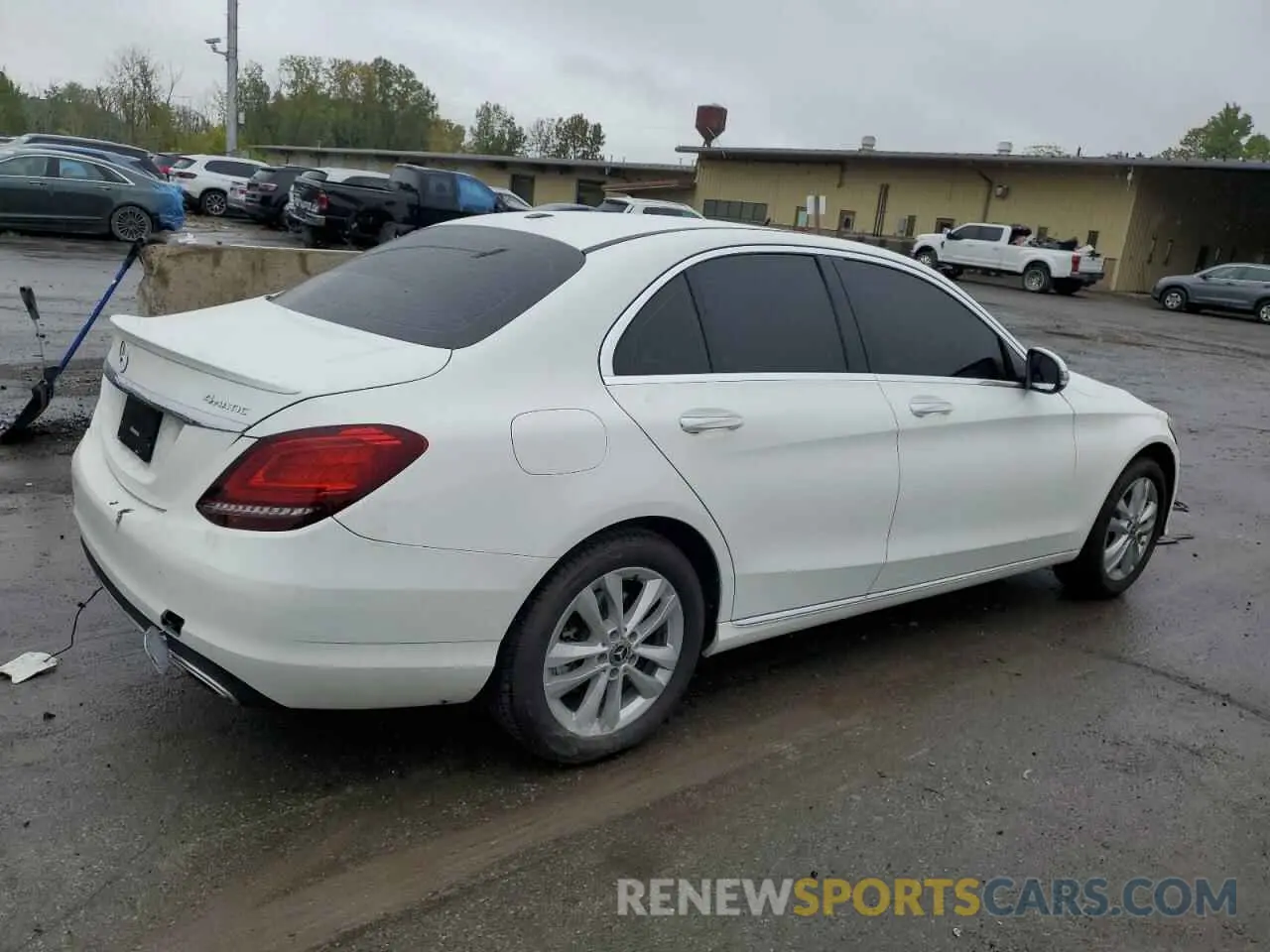 3 Photograph of a damaged car 55SWF8EB7KU299314 MERCEDES-BENZ C-CLASS 2019