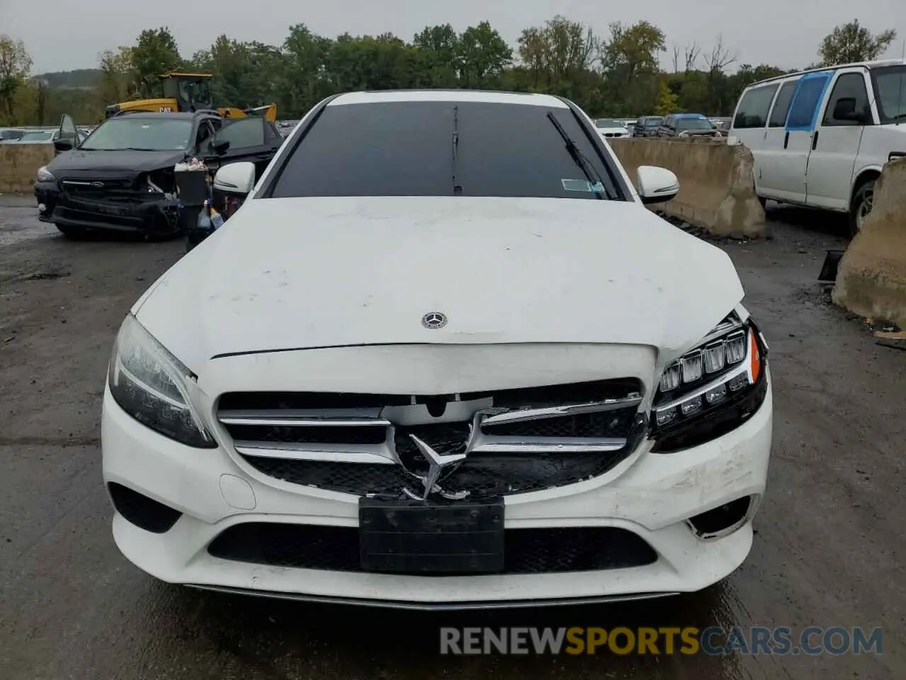 5 Photograph of a damaged car 55SWF8EB7KU299314 MERCEDES-BENZ C-CLASS 2019
