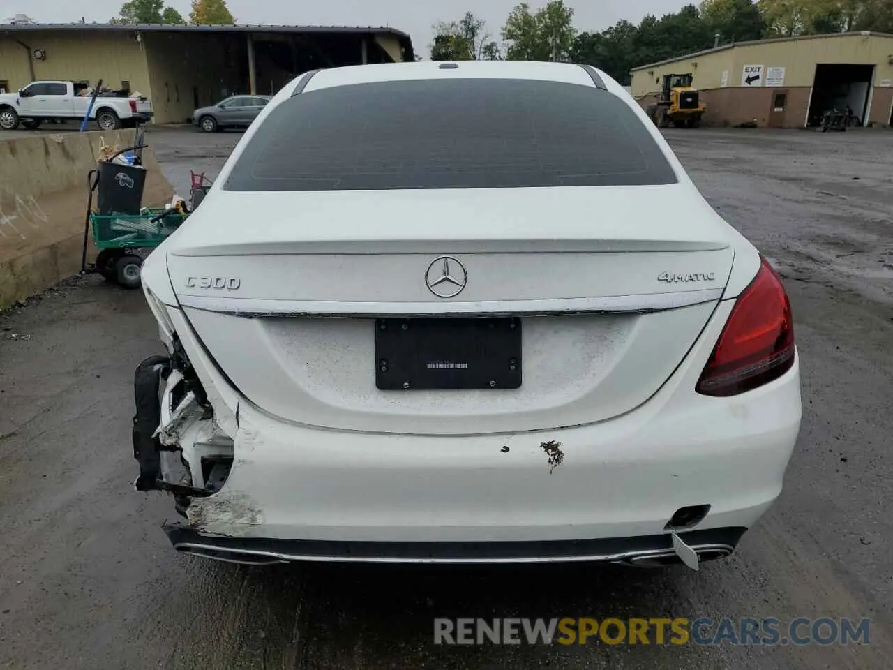 6 Photograph of a damaged car 55SWF8EB7KU299314 MERCEDES-BENZ C-CLASS 2019