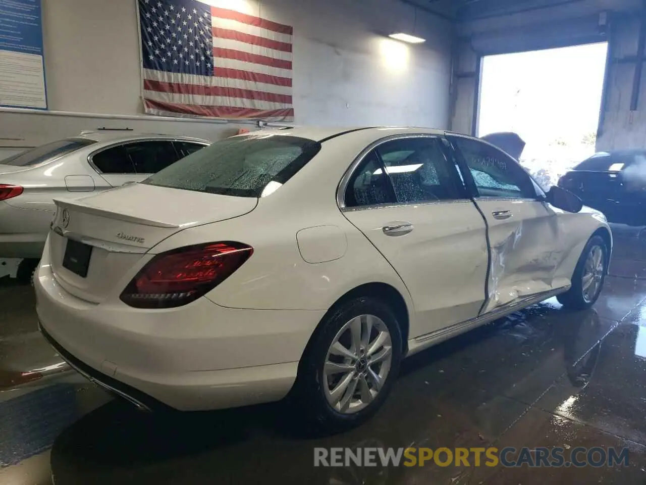 3 Photograph of a damaged car 55SWF8EB7KU309761 MERCEDES-BENZ C-CLASS 2019