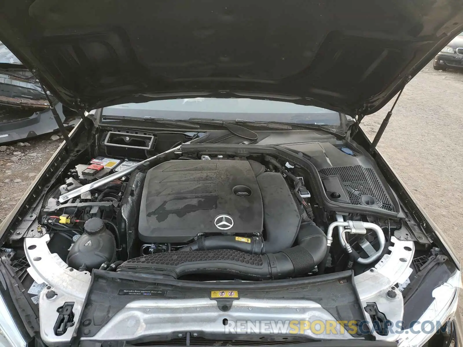 7 Photograph of a damaged car 55SWF8EB7KU315897 MERCEDES-BENZ C CLASS 2019