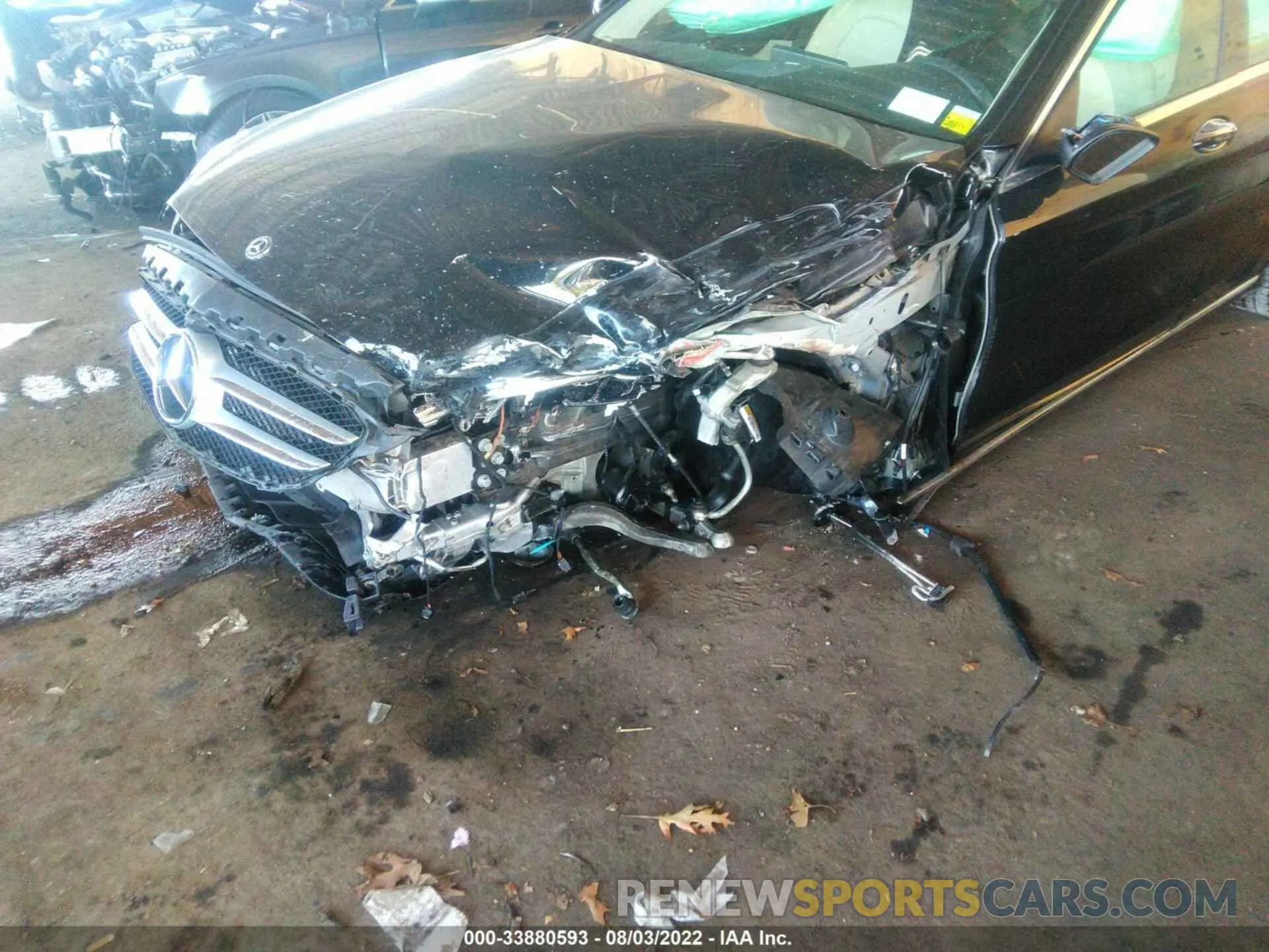 6 Photograph of a damaged car 55SWF8EB7KU319058 MERCEDES-BENZ C-CLASS 2019