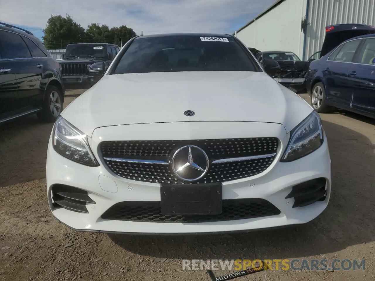 5 Фотография поврежденного автомобиля 55SWF8EB7KU320131 MERCEDES-BENZ C-CLASS 2019