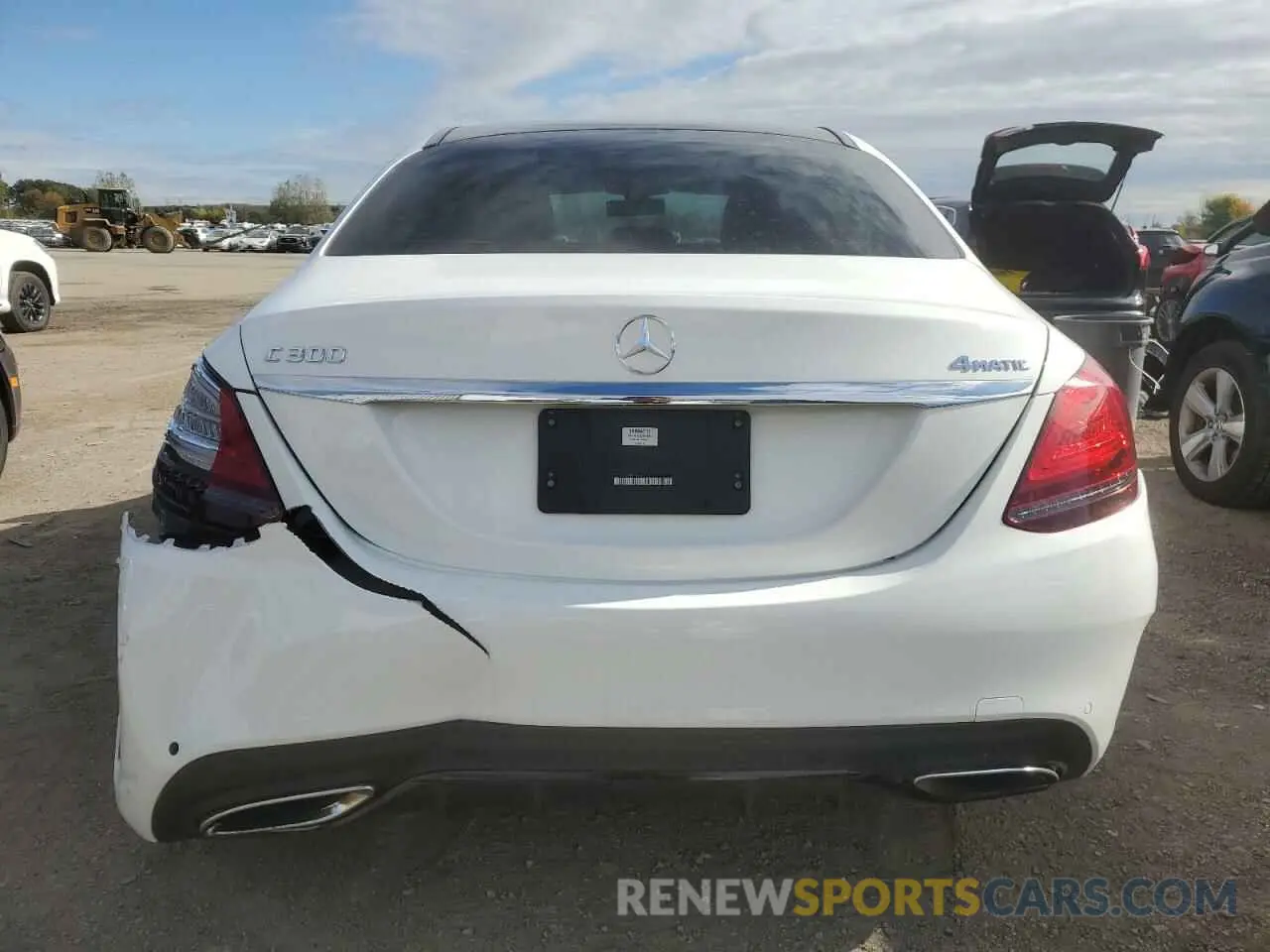 6 Фотография поврежденного автомобиля 55SWF8EB7KU320131 MERCEDES-BENZ C-CLASS 2019