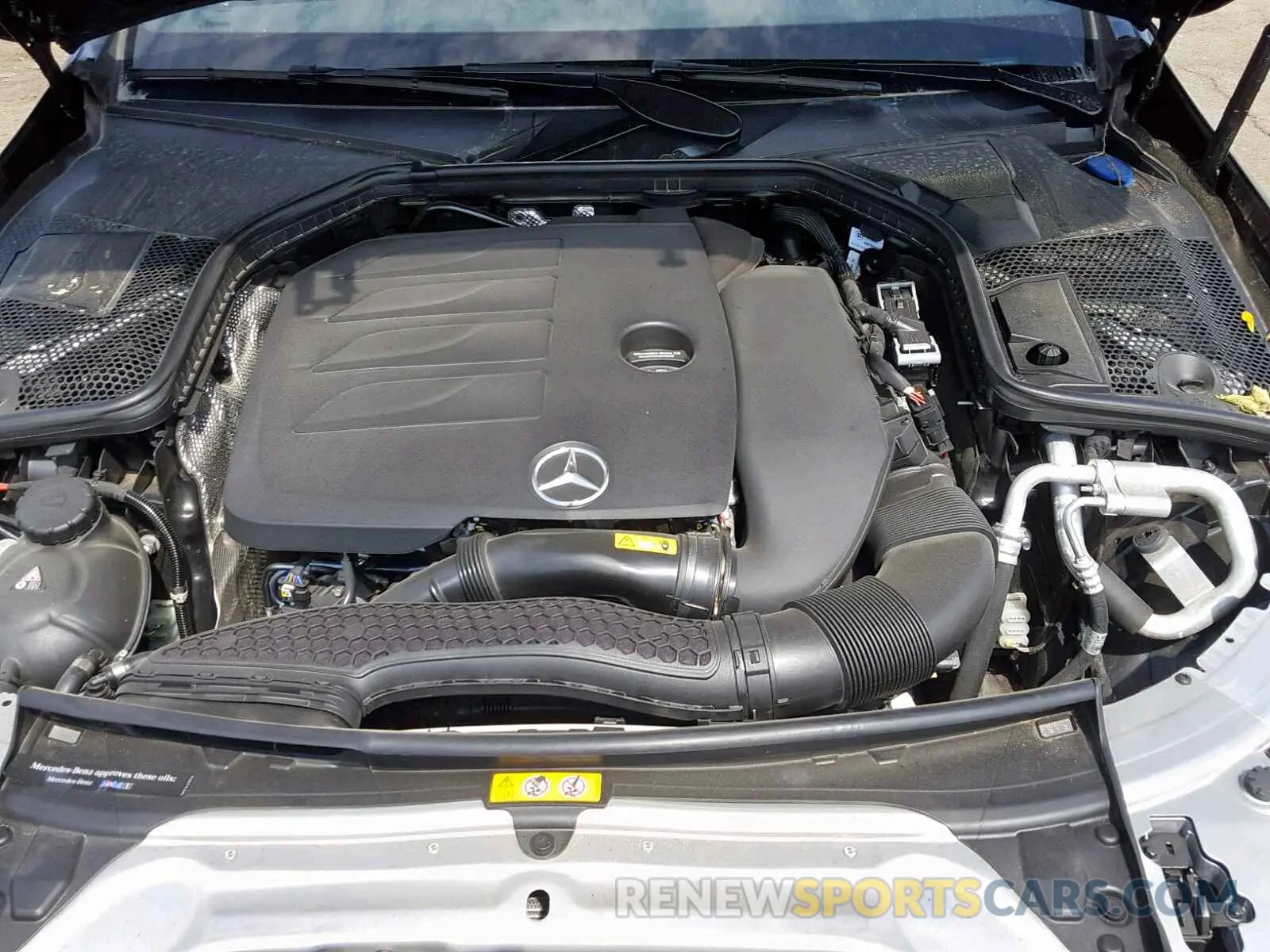 7 Photograph of a damaged car 55SWF8EB8KU313818 MERCEDES-BENZ C CLASS 2019
