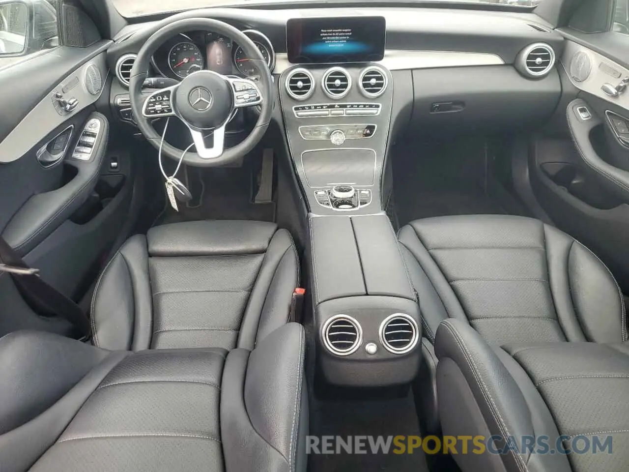 8 Фотография поврежденного автомобиля 55SWF8EB9KU291263 MERCEDES-BENZ C-CLASS 2019