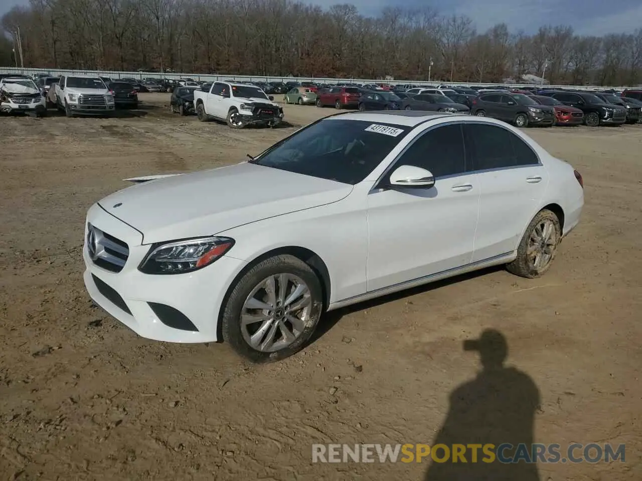 1 Photograph of a damaged car 55SWF8EB9KU291652 MERCEDES-BENZ C-CLASS 2019
