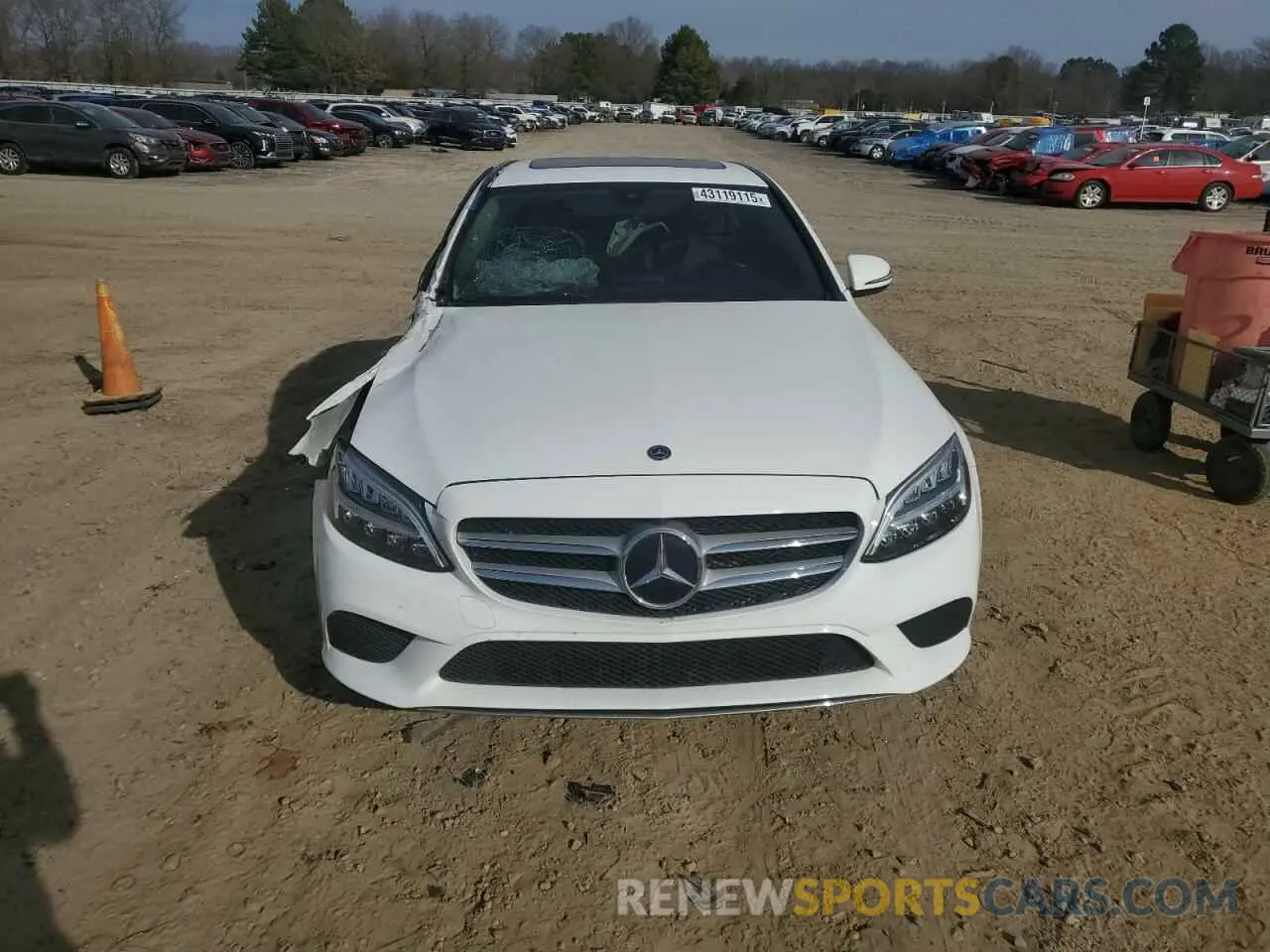 5 Photograph of a damaged car 55SWF8EB9KU291652 MERCEDES-BENZ C-CLASS 2019