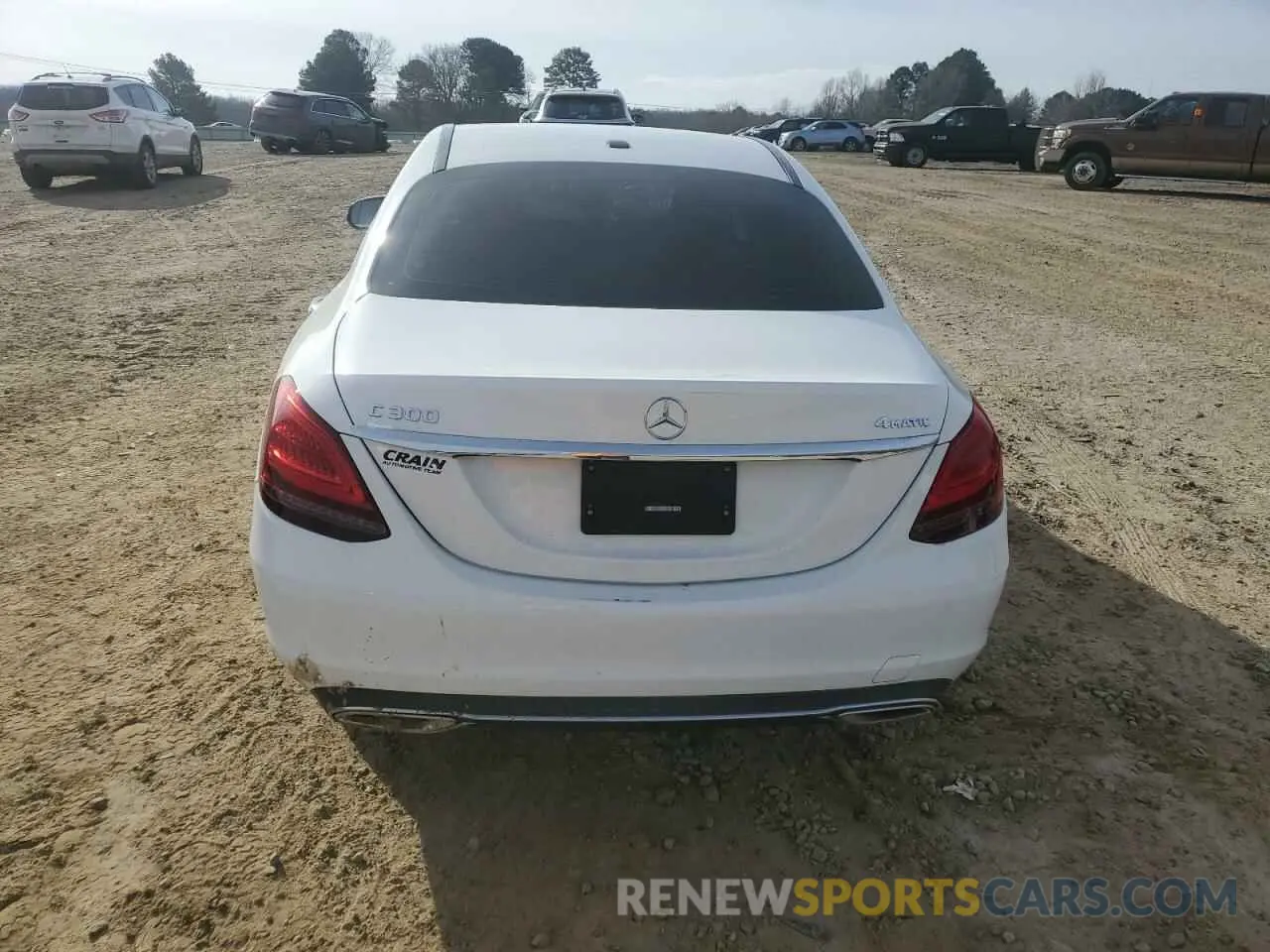 6 Photograph of a damaged car 55SWF8EB9KU291652 MERCEDES-BENZ C-CLASS 2019