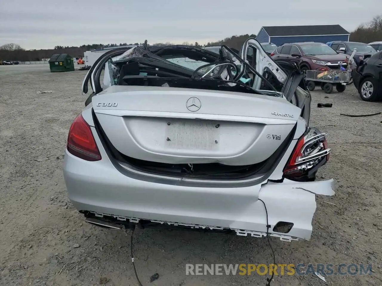 6 Photograph of a damaged car 55SWF8EBXKU299260 MERCEDES-BENZ C-CLASS 2019