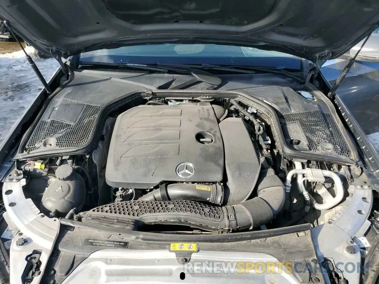 11 Фотография поврежденного автомобиля 55SWF8EBXKU300214 MERCEDES-BENZ C-CLASS 2019