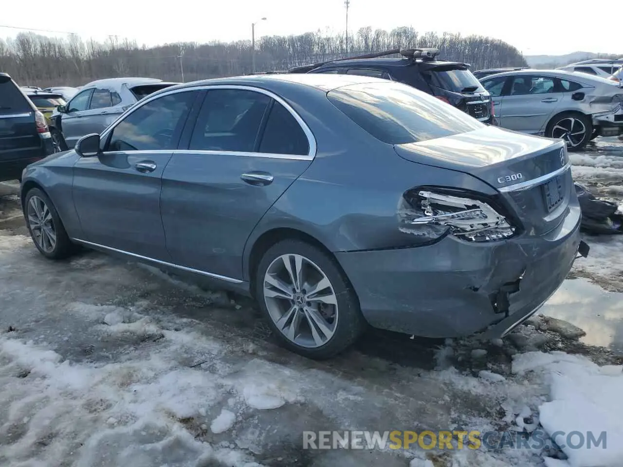 2 Фотография поврежденного автомобиля 55SWF8EBXKU300214 MERCEDES-BENZ C-CLASS 2019