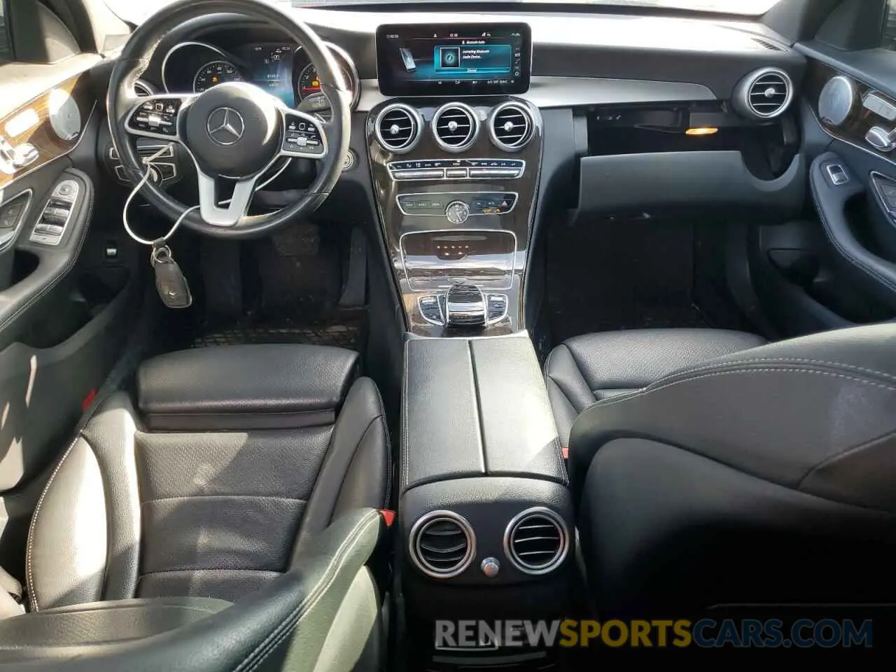 8 Фотография поврежденного автомобиля 55SWF8EBXKU300214 MERCEDES-BENZ C-CLASS 2019