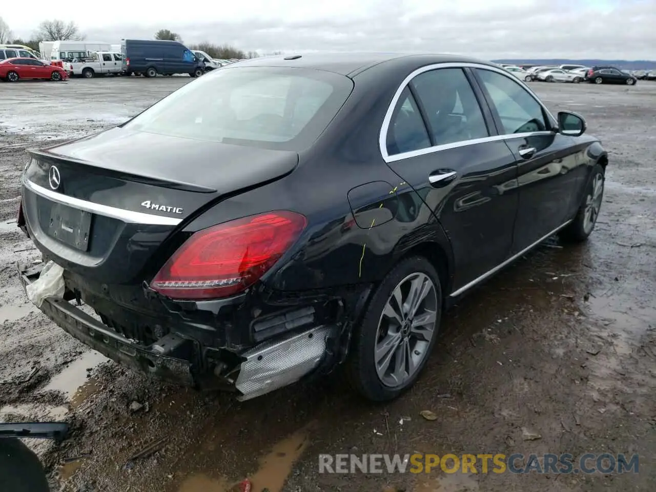 4 Photograph of a damaged car 55SWF8EBXKU319913 MERCEDES-BENZ C-CLASS 2019
