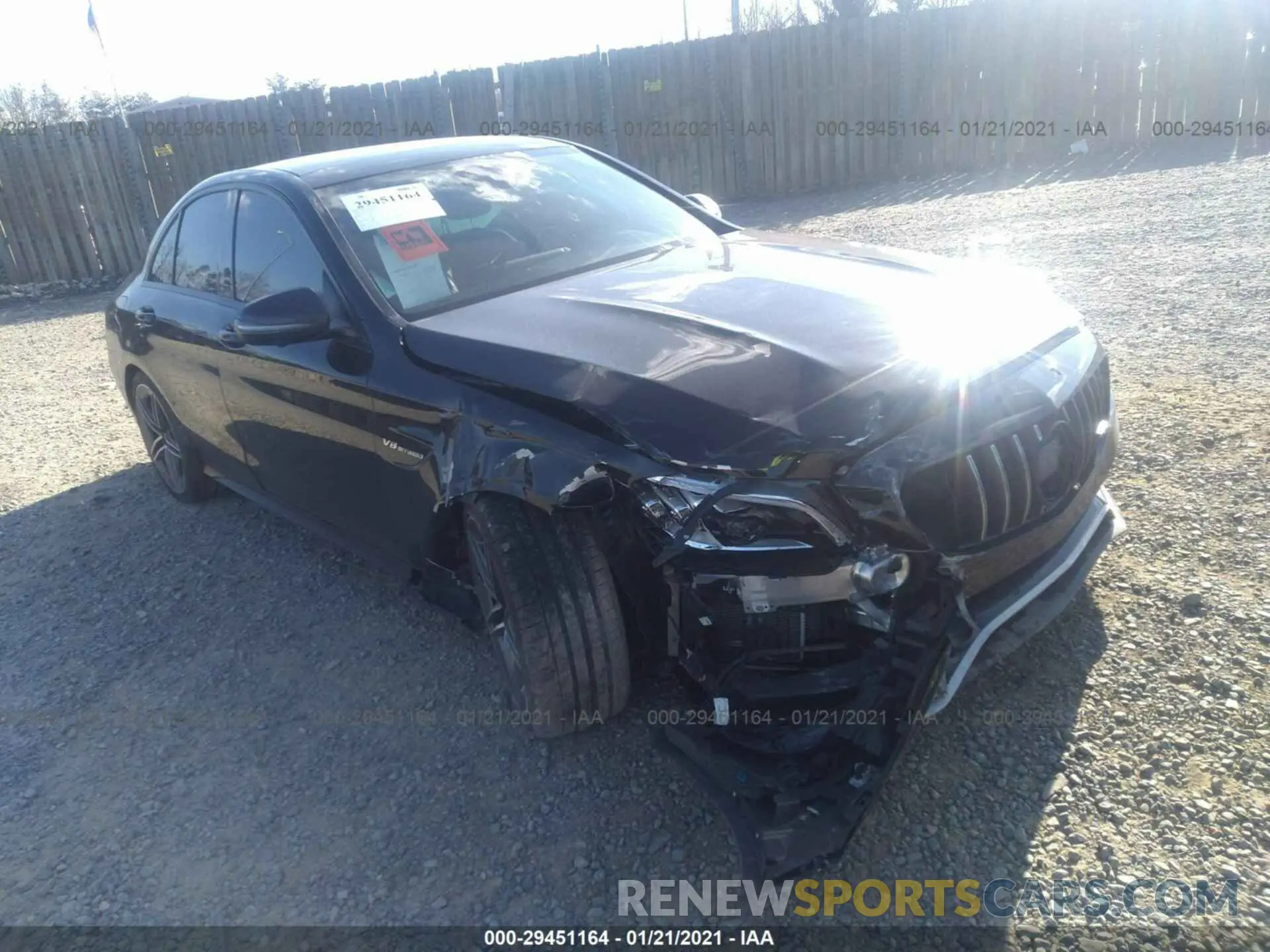 1 Photograph of a damaged car 55SWF8GB4KU319760 MERCEDES-BENZ C-CLASS 2019
