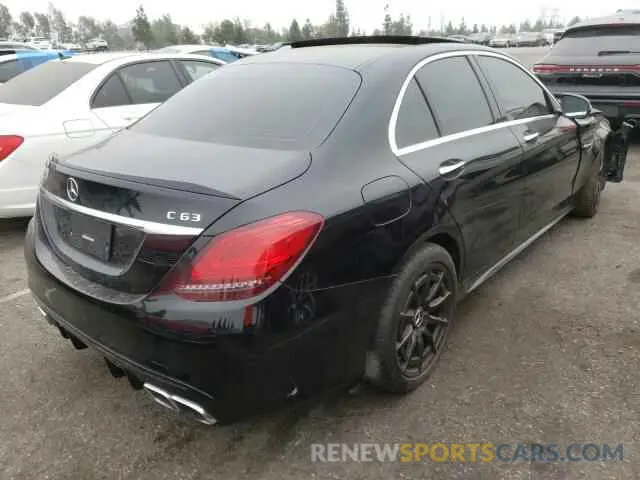 4 Photograph of a damaged car 55SWF8GBXKU316281 MERCEDES-BENZ C-CLASS 2019