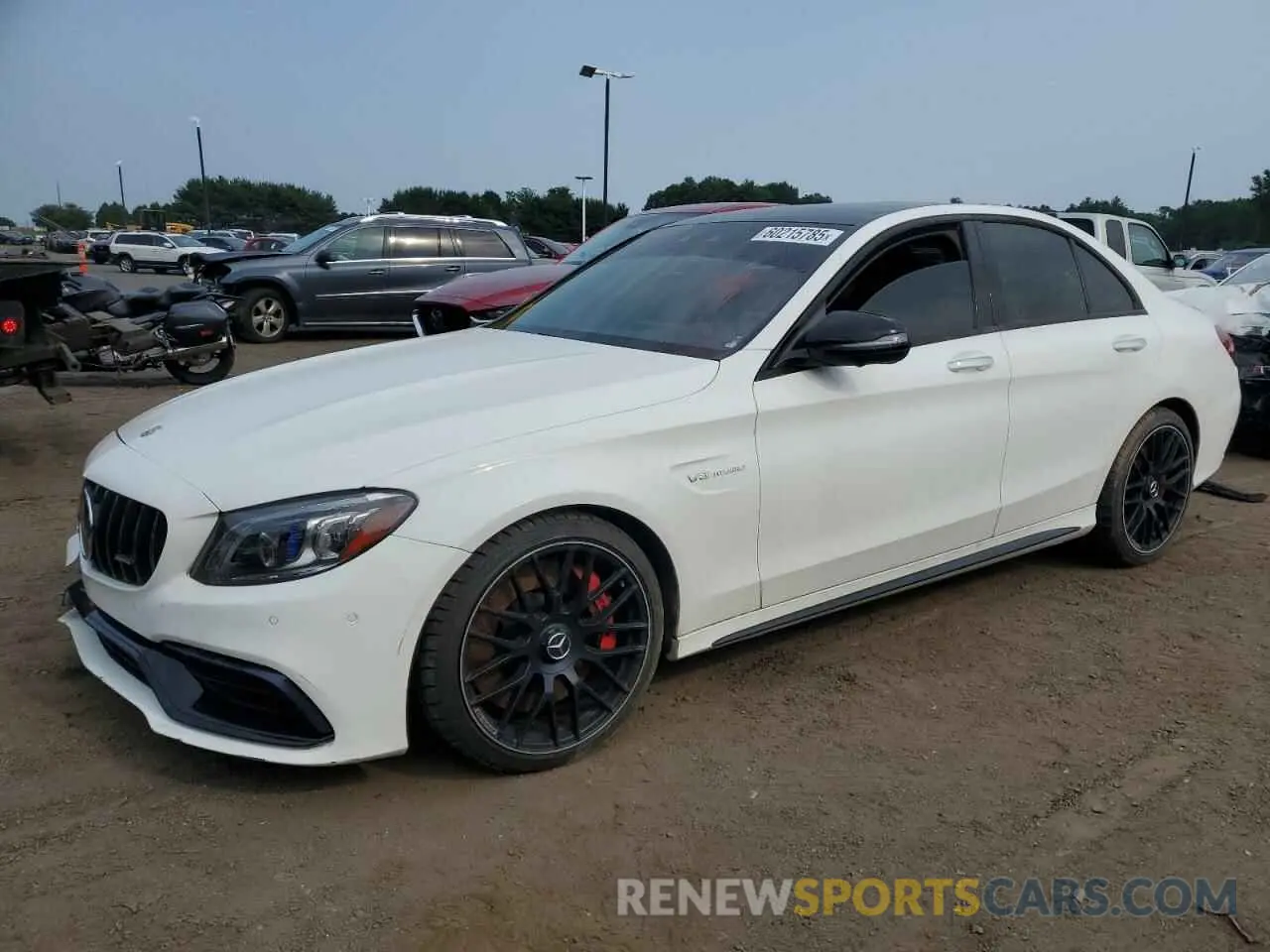 1 Photograph of a damaged car 55SWF8HB9KU305562 MERCEDES-BENZ C-CLASS 2019