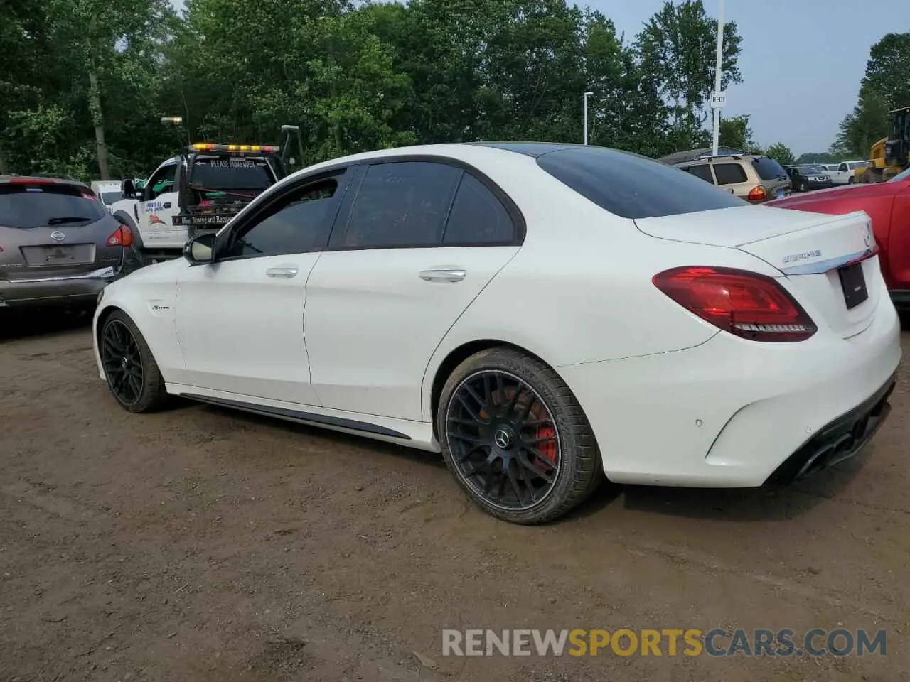2 Photograph of a damaged car 55SWF8HB9KU305562 MERCEDES-BENZ C-CLASS 2019