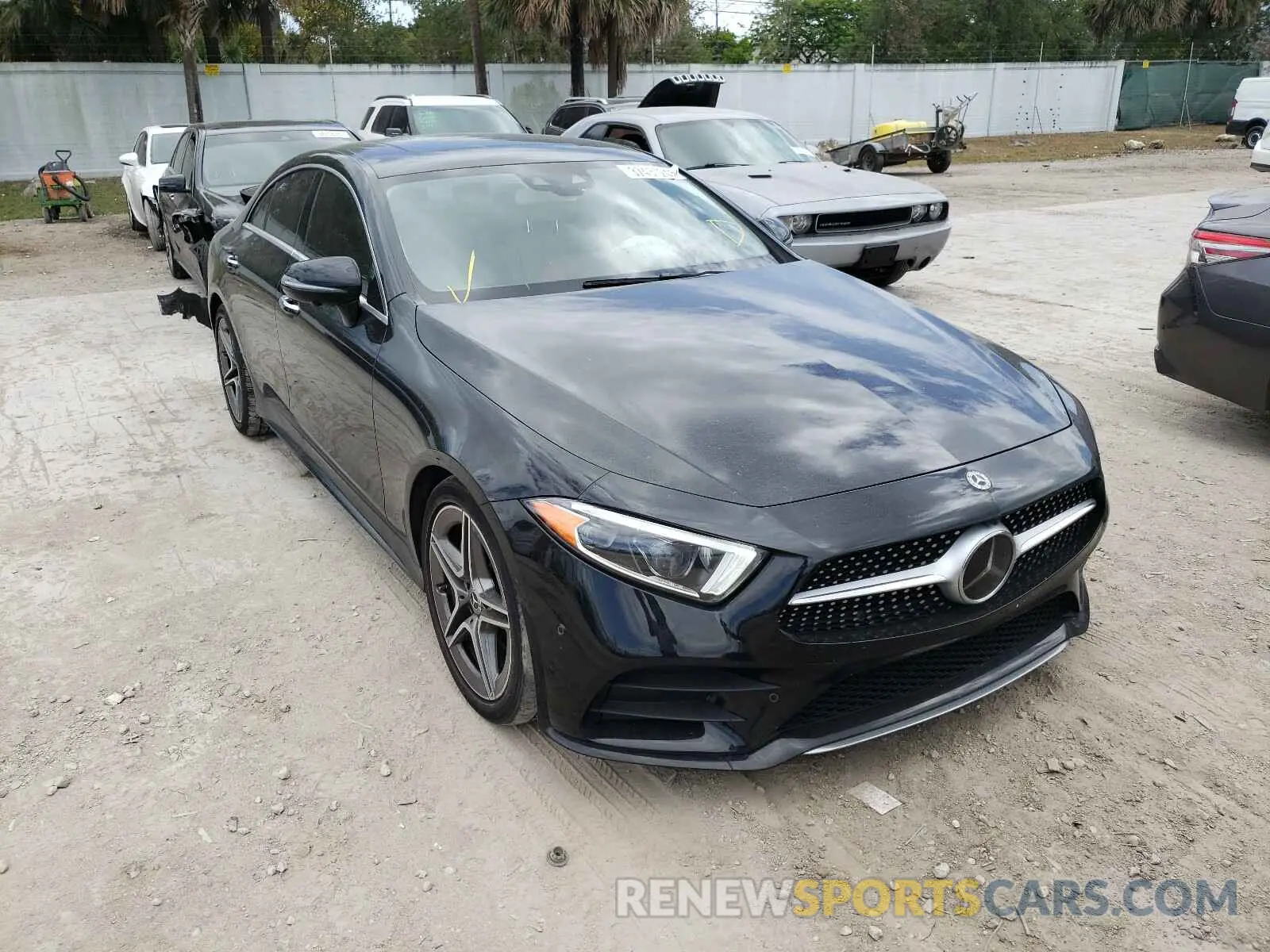 1 Photograph of a damaged car WDD2J5JB0KA043808 MERCEDES-BENZ C CLASS 2019