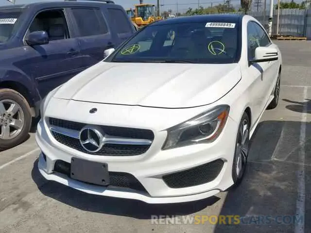 2 Photograph of a damaged car WDDSJ4EB1KN743981 MERCEDES-BENZ C CLASS 2019