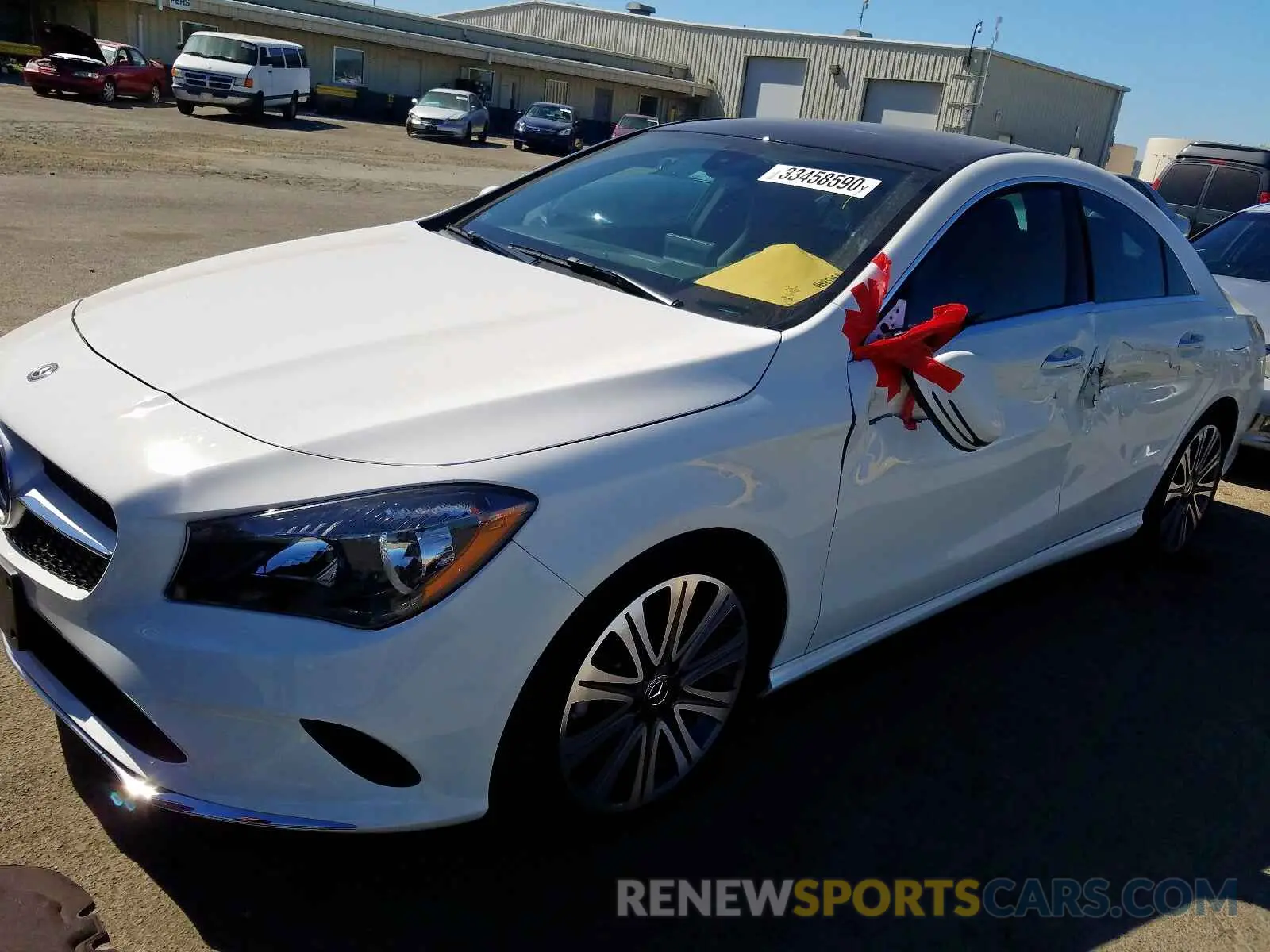 2 Photograph of a damaged car WDDSJ4EB2KN705496 MERCEDES-BENZ C CLASS 2019