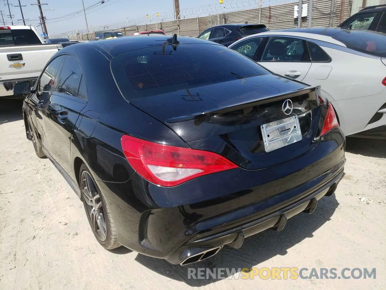 3 Photograph of a damaged car WDDSJ4EB3KN768753 MERCEDES-BENZ C CLASS 2019