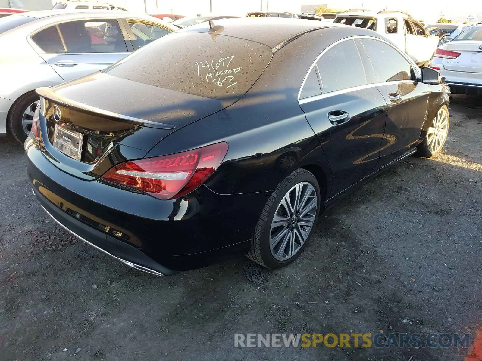 4 Photograph of a damaged car WDDSJ4EB7KN739773 MERCEDES-BENZ C CLASS 2019