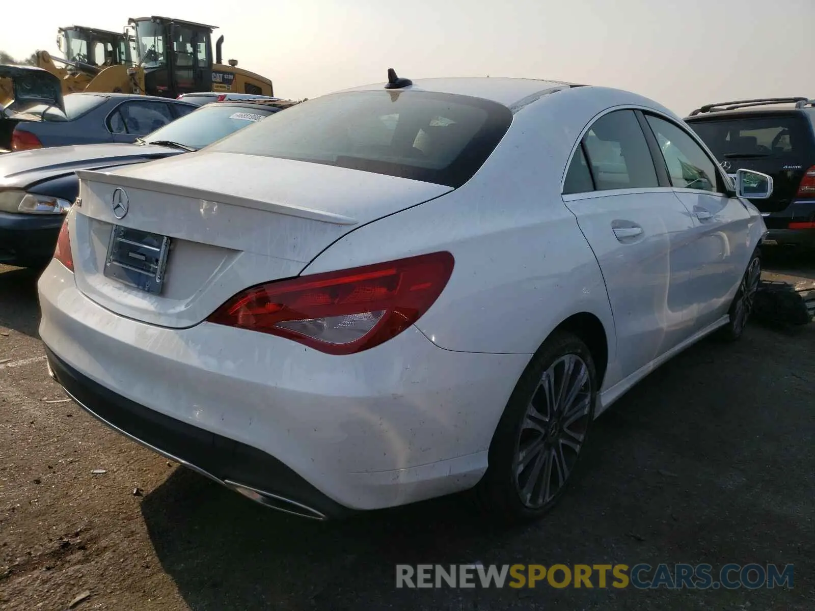 4 Photograph of a damaged car WDDSJ4EB8KN741368 MERCEDES-BENZ C CLASS 2019