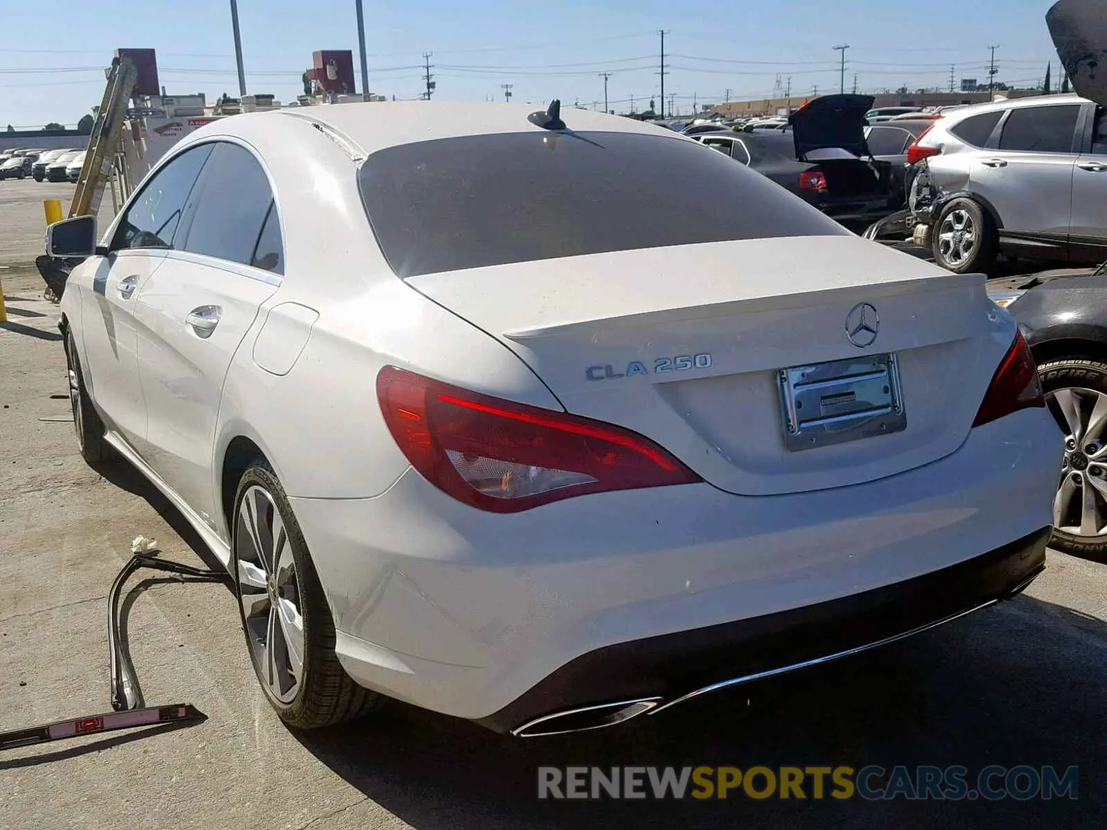 3 Photograph of a damaged car WDDSJ4EB9KN699129 MERCEDES-BENZ C CLASS 2019