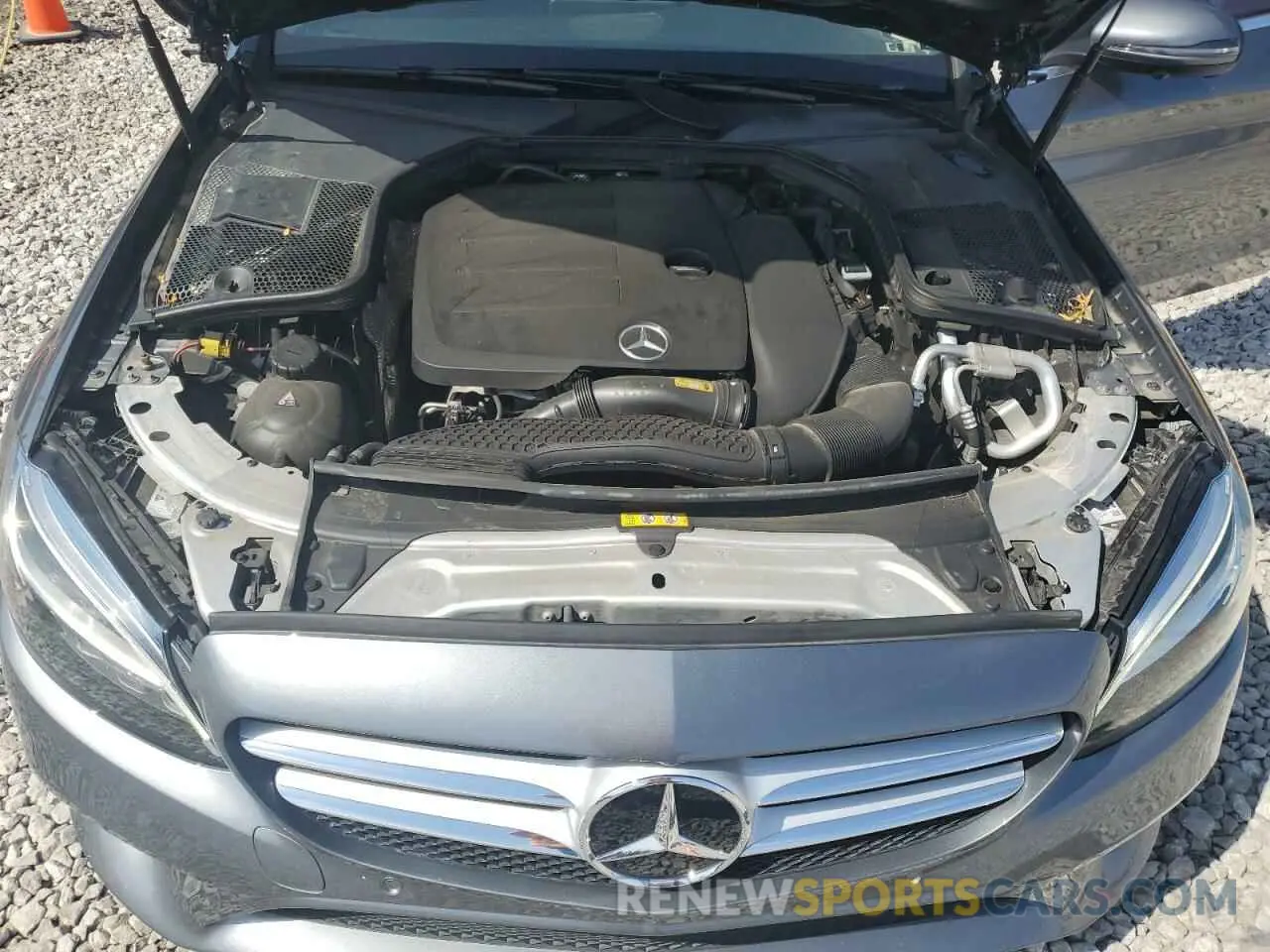 11 Фотография поврежденного автомобиля WDDWF8DB0KR502787 MERCEDES-BENZ C-CLASS 2019