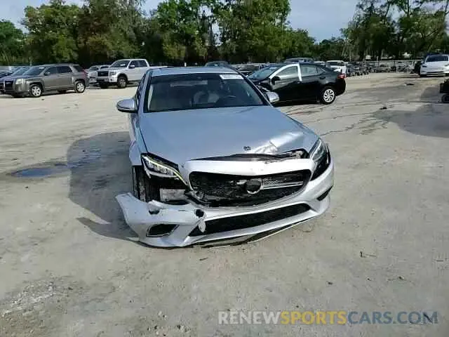 13 Фотография поврежденного автомобиля WDDWF8DB1KR481108 MERCEDES-BENZ C-CLASS 2019