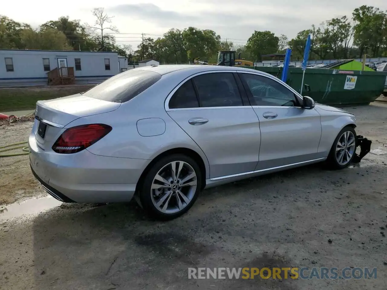 3 Фотография поврежденного автомобиля WDDWF8DB1KR481108 MERCEDES-BENZ C-CLASS 2019
