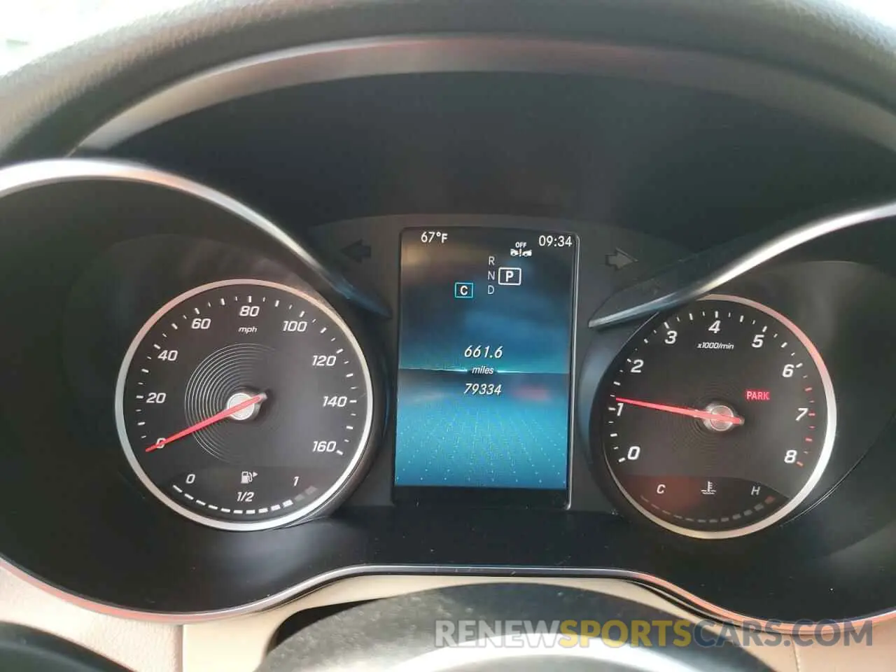 9 Фотография поврежденного автомобиля WDDWF8DB1KR481108 MERCEDES-BENZ C-CLASS 2019